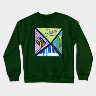 Jazz Triangles Crewneck Sweatshirt